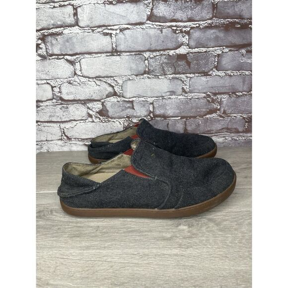 Olukai Wool Gray Wool Fabric Casual Slip On Casual Sneakers Men’s 11M US/44EU main image 16